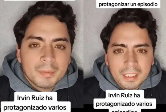 El actor Irvin Ruiz decidió revelar cuánto dinero gana actuando para la aclamada serie de Televisa