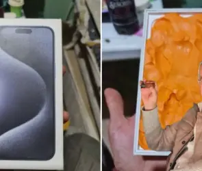 Pidi&oacute; un iPhone de m&aacute;s de 28 mil pesos en Mercado Libre y recibi&oacute; una caja con plastilina: Salinas Pliego se burla de &eacute;l