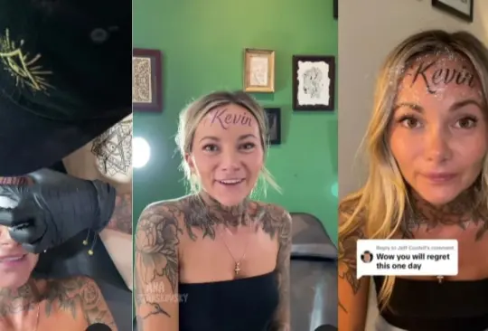 El caso de Ana Stanskovsky y su tatuaje en la frente ha generado un debate sobre las diferentes formas en que las personas expresan su amor.