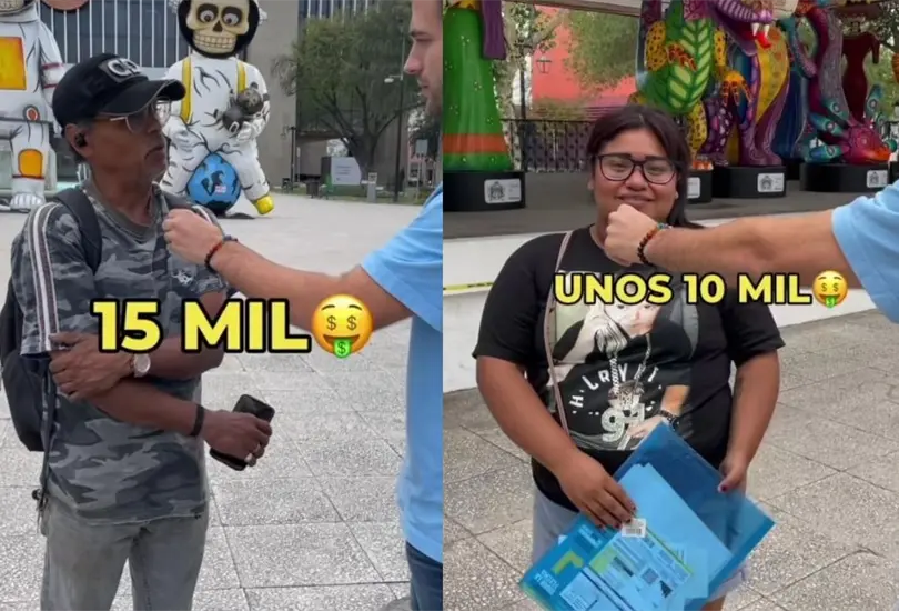"&iquest;Cu&aacute;nto crees que gana una persona de clase alta en M&eacute;xico?", fue la pregunta que un creador de contenido le hizo a diversas personas en calles de la CDMX.