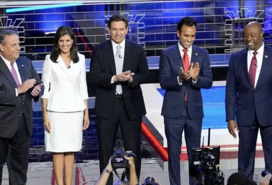 DeSantis también remarcó que tiene intenciones agresivas en contra de los narcotraficantes. DeSantis también remarcó que tiene intenciones agresivas en contra de los narcotraficantes.