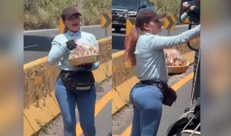 Vendedora de dulces se hace viral (TikTok)