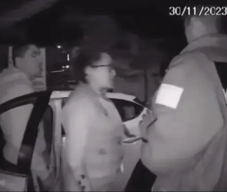 VIDEO | ¡Nueva agresión en Puebla! Una pareja ataca a guardias de seguridad