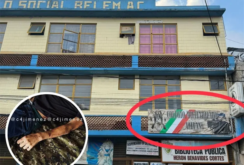 Investigan muerte de Zamir Pinto el colegio militarizado. 