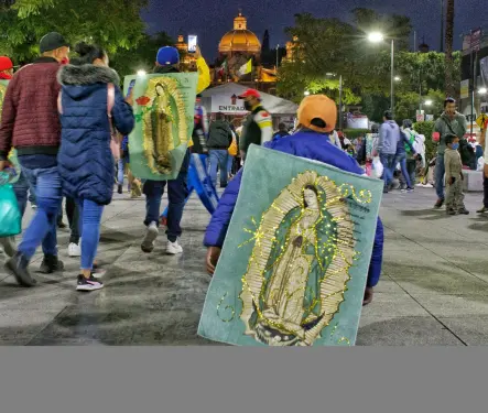 Recomendaciones de seguridad para arribo de peregrinos a la Basílica de Guadalupe