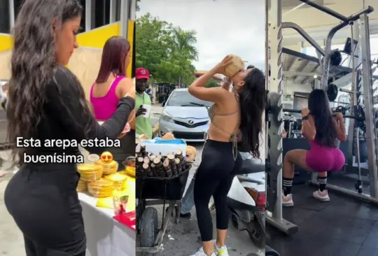 Guapa emprendedora roba suspiros vendiendo cocos y hot cakes Guapa emprendedora roba suspiros vendiendo cocos y hot cakes