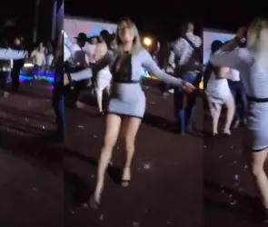 VIDEOS ¿Quién es la bella y misteriosa mujer que se volvió VIRAL por su baile?