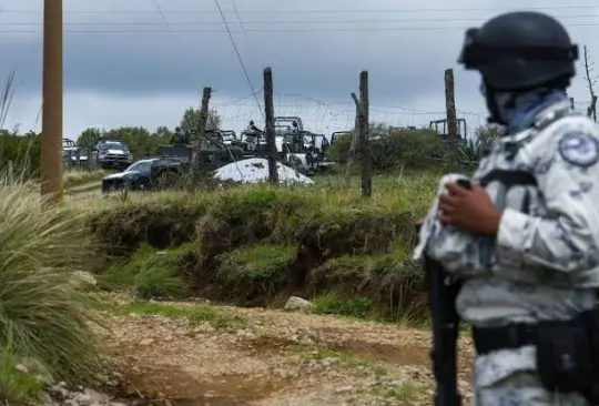 Impresionante despliegue militar en Texcaltitlán: 600 elementos para restaurar la paz