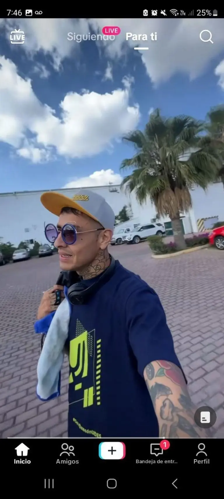 Tiktoker denuncia robo de bicicleta - Tomada de video