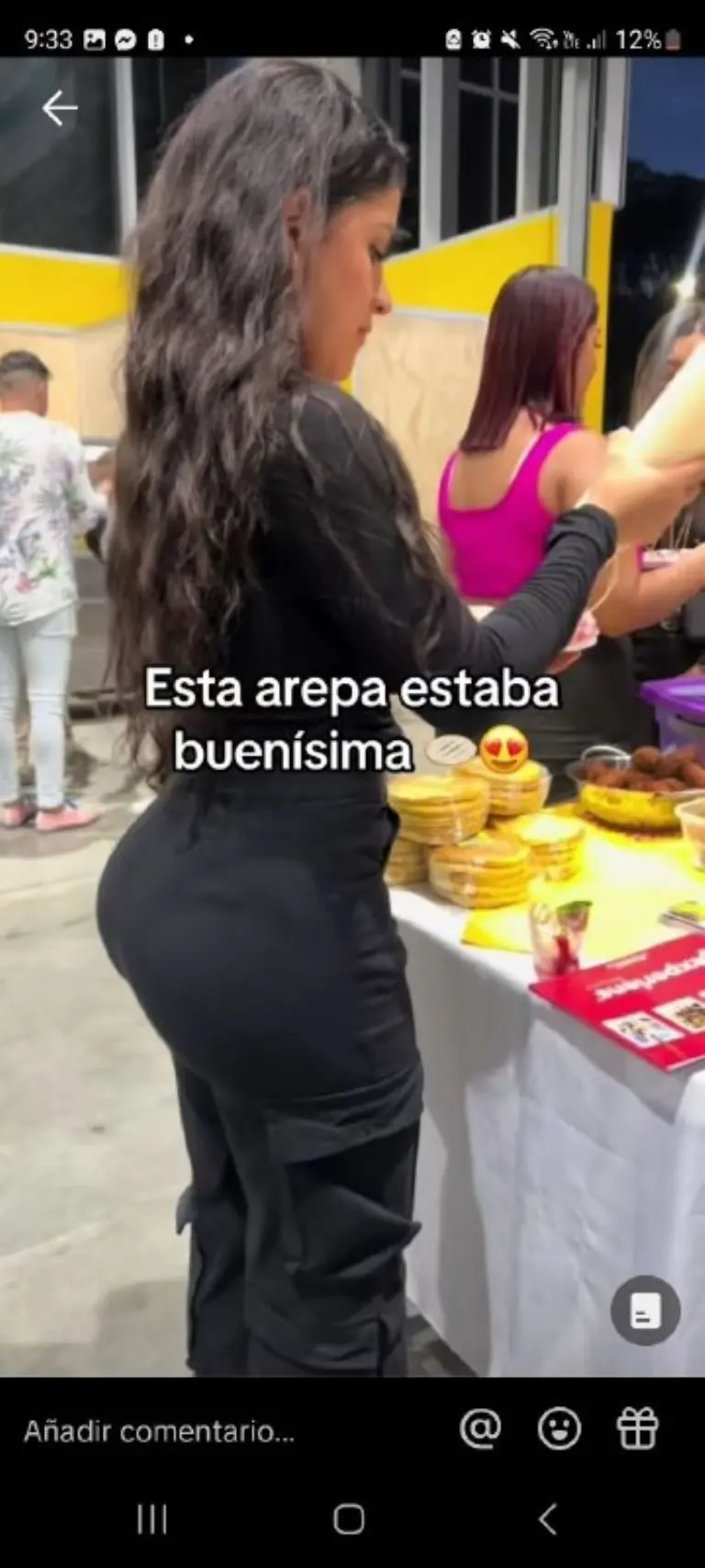 Vendedora de hotcakes conquista TikTok - Tomada de video