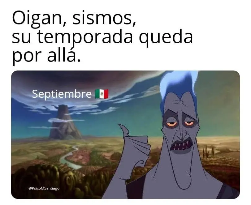 Los usuarios bromearon con la cantidad de temblores que se han registrado en diciembre. 
