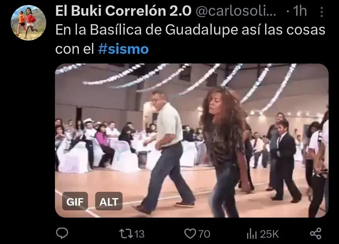 El d&iacute;a transcurr&iacute;a con normalidad, cuando de pronto, la tierra comenz&oacute; a moverse. 