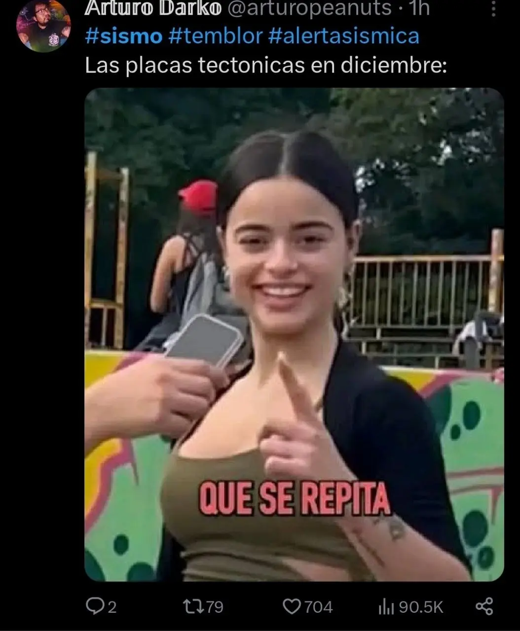 El tercer sismo en la CDMX fue minutos despu&eacute;s, a las 11:53 de la ma&ntilde;ana. 