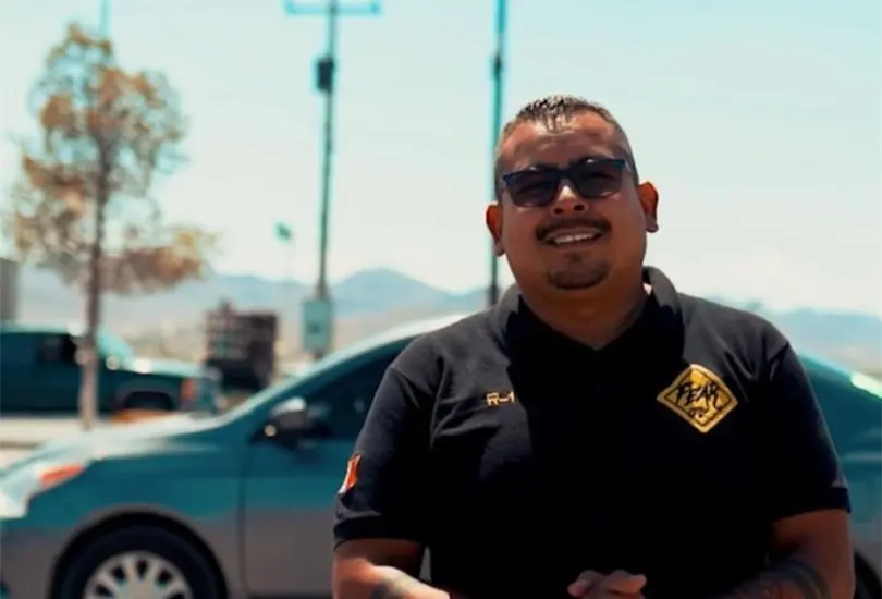Rafa Wayne, el Uber m&aacute;s famoso de Ciudad Ju&aacute;rez 