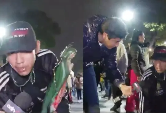 Joven cumple manda y llega de rodillas a la Basílica de Guadalupe porque extraña a su exnovia Joven cumple manda y llega de rodillas a la Basílica de Guadalupe porque extraña a su exnovia