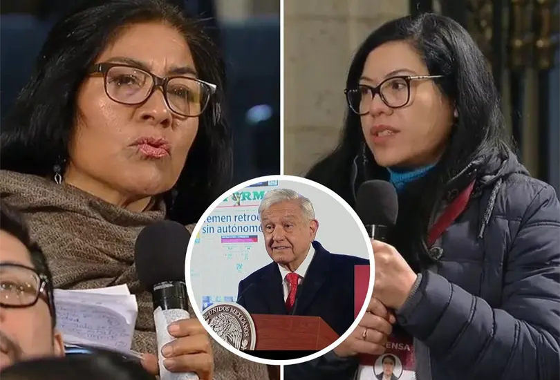 Periodistas protagonizan discusi&oacute;n en la ma&ntilde;anera. 