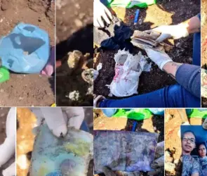 Desentierran más de 200 trabajos de brujería en panteón de Saltillo