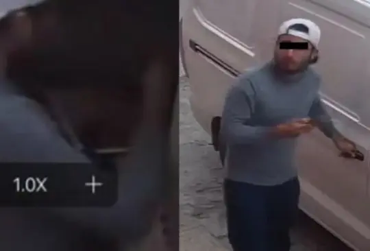  Repartidor cambia paquetes para quedarse un celular. 