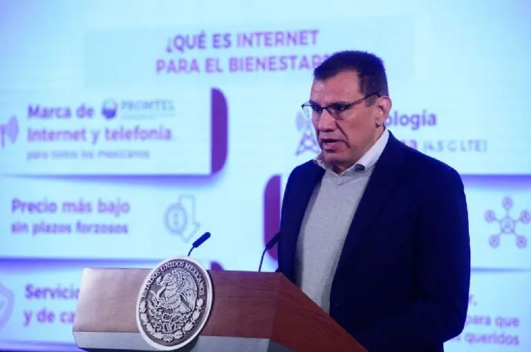 Carlos Lerma Cotera, director general del Altán Redes. Foto: Presidencia.