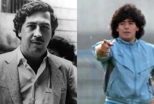 Maradona y Pablo Escobar: el día que jugaron fútbol en la Hacienda Nápoles  