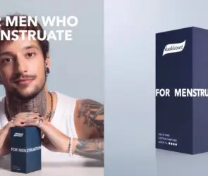 Tampones para hombre: para una higiene menstrual inclusiva