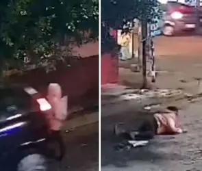VIDEO: Sujeto atropella a mujer de la tercera edad y se da a la fuga en Nezahualcóyotl 