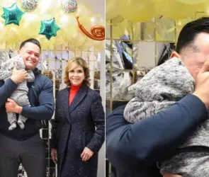 Bismharck Rogelio, el primer papá soltero en adoptar un bebé en México