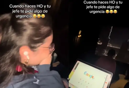 Joven hace home office en el cine y se vuelve viral.  Joven hace home office en el cine y se vuelve viral.