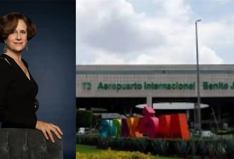 Denise Dresser denuncia violaci&oacute;n de privacidad en el AICM; exhiben sus pasos por el aeropuerto