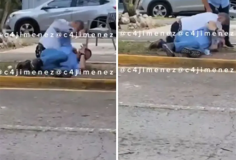 Un sujeto golpeó a un hombre hasta la muerte. Un sujeto golpeó a un hombre hasta la muerte.