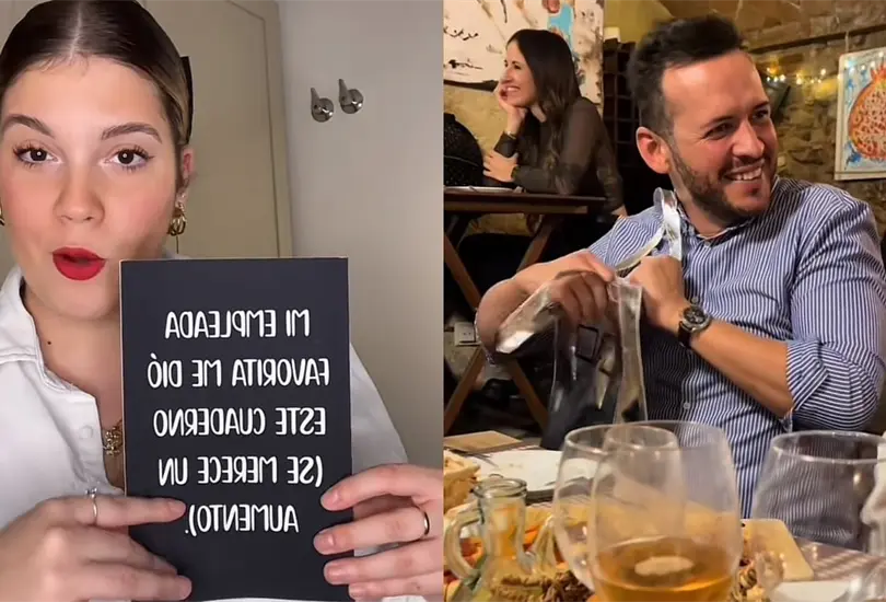 Le toca su jefe en el intercambio navide&ntilde;o y lo que le regal&oacute; la hace viral