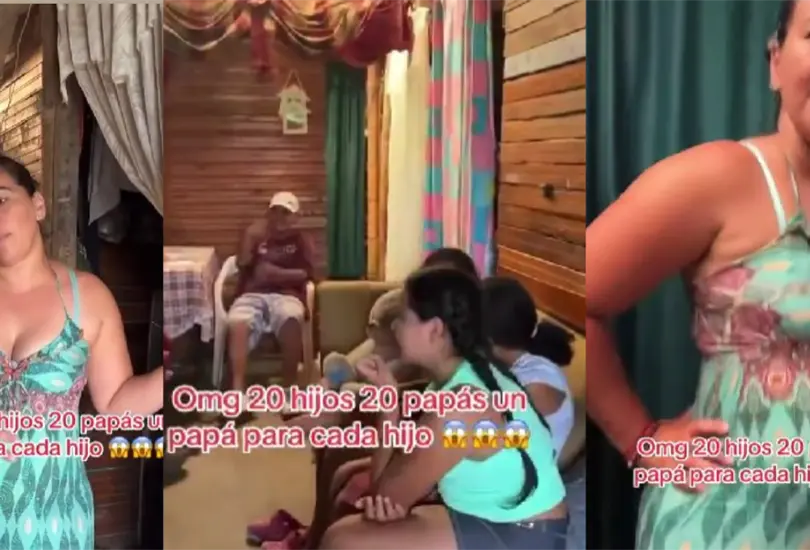 La se&ntilde;ora Marthe, quien tiene 20 hijos de diferentes padres, dice que piensa tener m&aacute;s para seguir recibiendo los apoyos del gobierno.