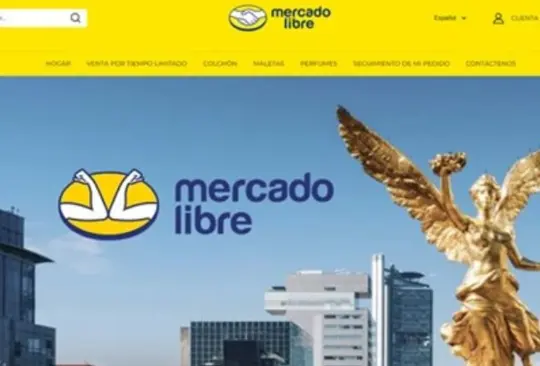 El sitio falso de Mercado Libre en México. 