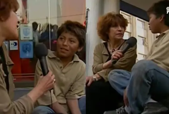 As&iacute; luce hoy Jos&eacute; Alberto, el peque&ntilde;o acomodador de autos que fue entrevistado por la periodista. 