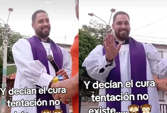 Sacerdote conquista TikTok por ser muy guapo: el cura tentaci&oacute;n