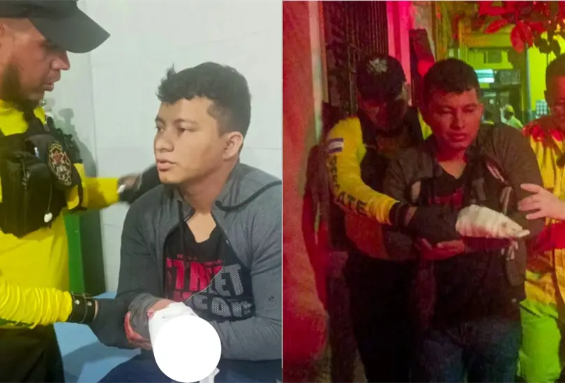 En la v&iacute;spera de Navidad, Jes&uacute;s, de 29 a&ntilde;os, perdi&oacute; los dedos de una mano al manipular pirotecnia.