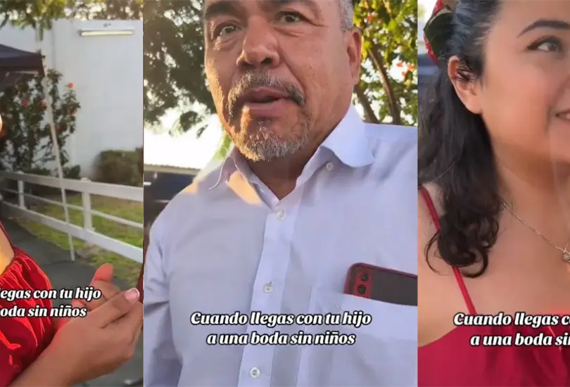 Que una pareja no pudiera entrar a una boda sin ni&ntilde;os porque llevaba a su beb&eacute; y la invitaci&oacute;n dec&iacute;a sin ni&ntilde;os, gener&oacute; controversia.