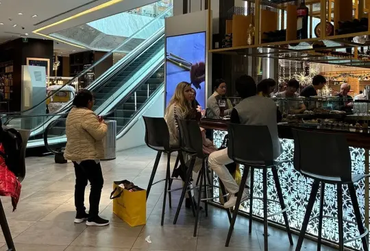 Exhiben a familia en Palacio de Hierro