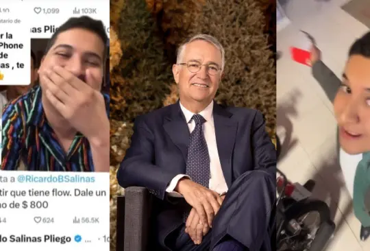 Empleado de Elektra pide a Ricardo Salinas Pliego que regale pantallas en la posada; esto le respondió