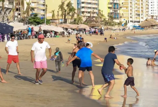 El turismo en Acapulco, Guerrero.