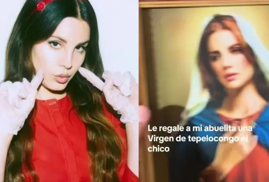 La sorpresa vino cuando la señora, pensando que era una imagen religiosa, besó y elogió lo que creyó era la Virgen, ¡sin embargo, el cuadro tenía el rostro de Lana del Rey! La sorpresa vino cuando la señora, pensando que era una imagen religiosa, besó y elogió lo que creyó era la Virgen, ¡sin embargo, el cuadro tenía el rostro de Lana del Rey!