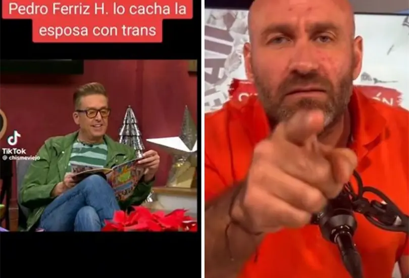 Daniel Bisogno y Pedro Ferriz Hijar protagonizan discusi&oacute;n. 