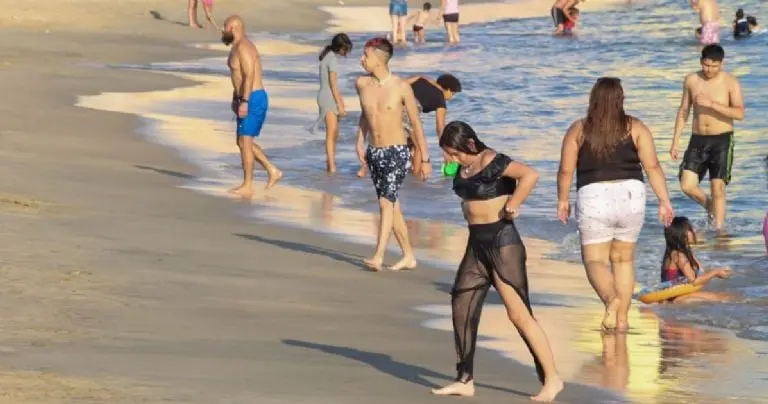 Turistas llegaron a Acapulco este Fin de Año. Foto: X (EvelynSalgadoP).