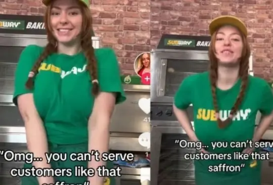 Empleada de Subway conquista TikTok Empleada de Subway conquista TikTok