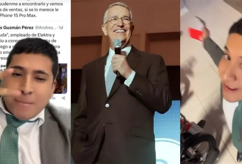 Ricardo Salinas Pliego pidi&oacute; ayuda para localizar al empleado de Elektra que le pidi&oacute; regalos para la rifa de la empresa, y &eacute;l respodi&oacute; con otro video en TikTok.