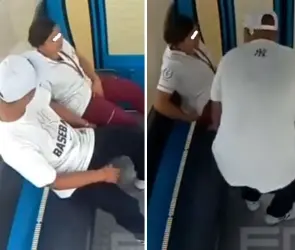 Captan a pareja teniendo intimidad en Cablebús en trayecto de estación a estación