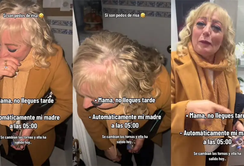 El momento viral en el que un hijo graba la &eacute;pica llegada de su madre a casa despu&eacute;s de la fiesta