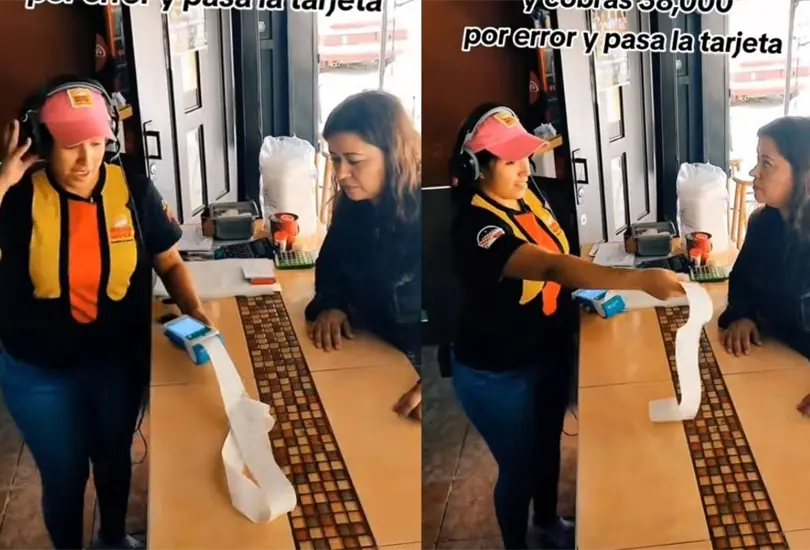 Empleada cobra por error m&aacute;s de 30 mil pesos por un par de gorditas de chicharr&oacute;n