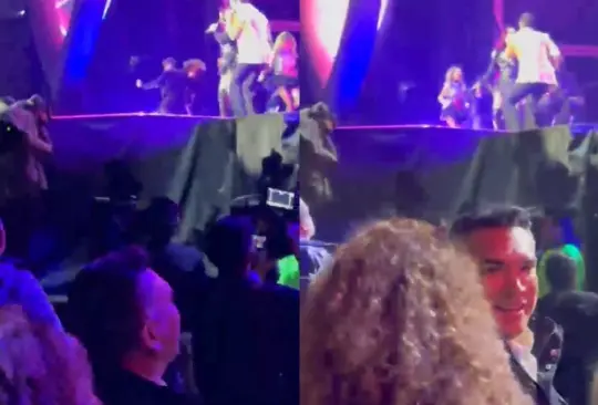 ¡Y soy Rebelde!: cachan a Alito Moreno, presidente del PRI, en primera fila del RBD Tour