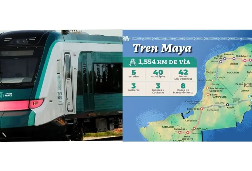 Soft opening: detalle a detalle del Tren Maya a 10 d&iacute;as de su inauguraci&oacute;n